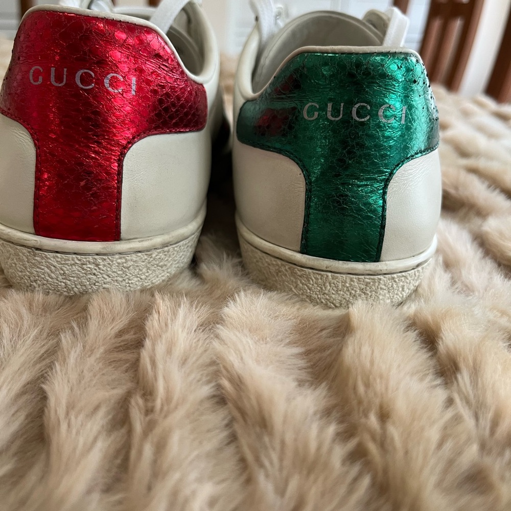 Gucci Ace Rooster Sneaker Size 38 - Picture 4 of 11